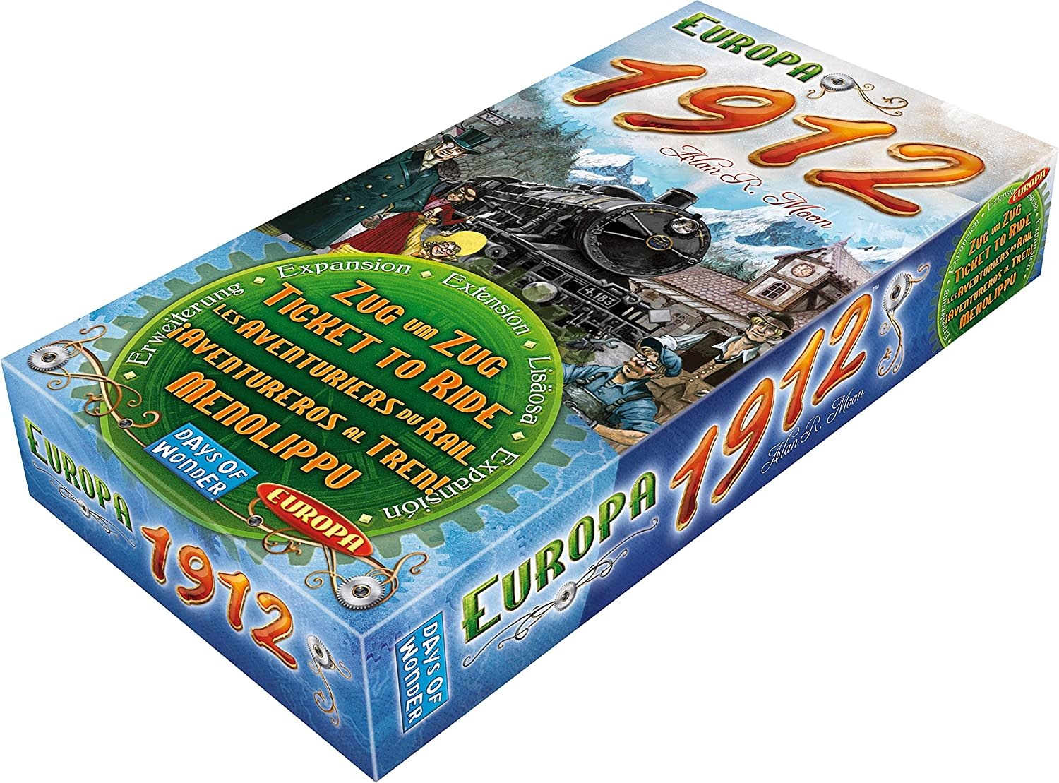 Days of Wonder Ticket to Ride Game Expansion: 1912 Europa