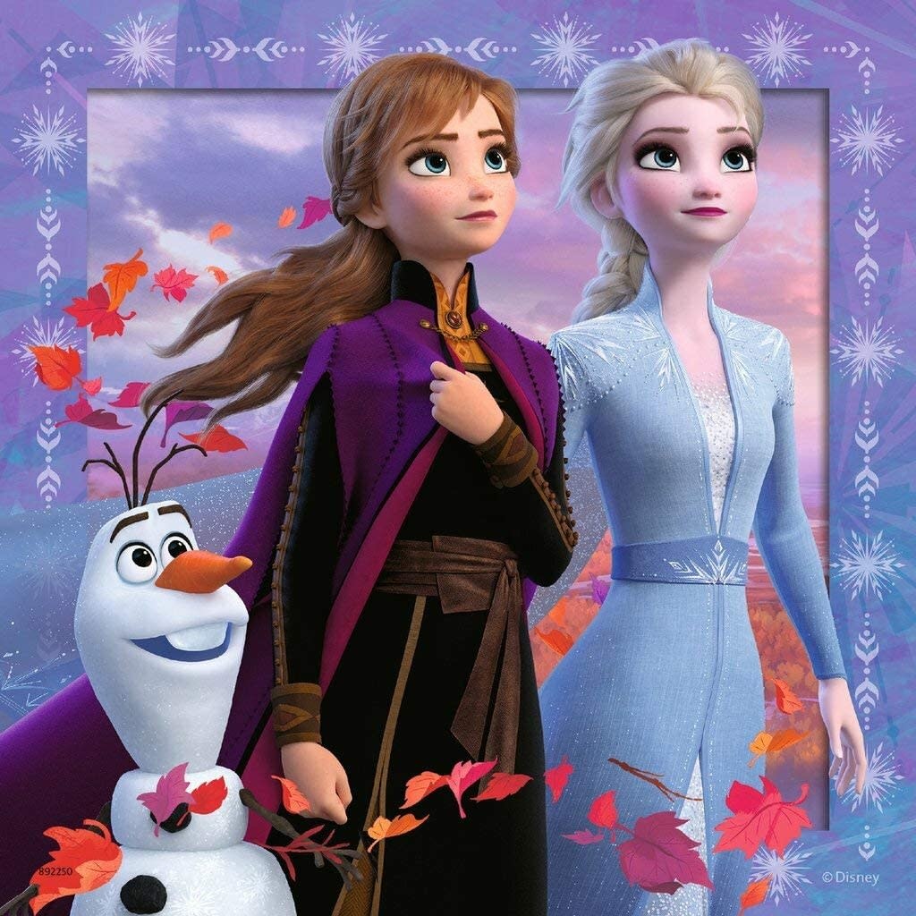 Ravensburger Ravensburger Puzzle 3x49pc Disney Frozen Journey Starts