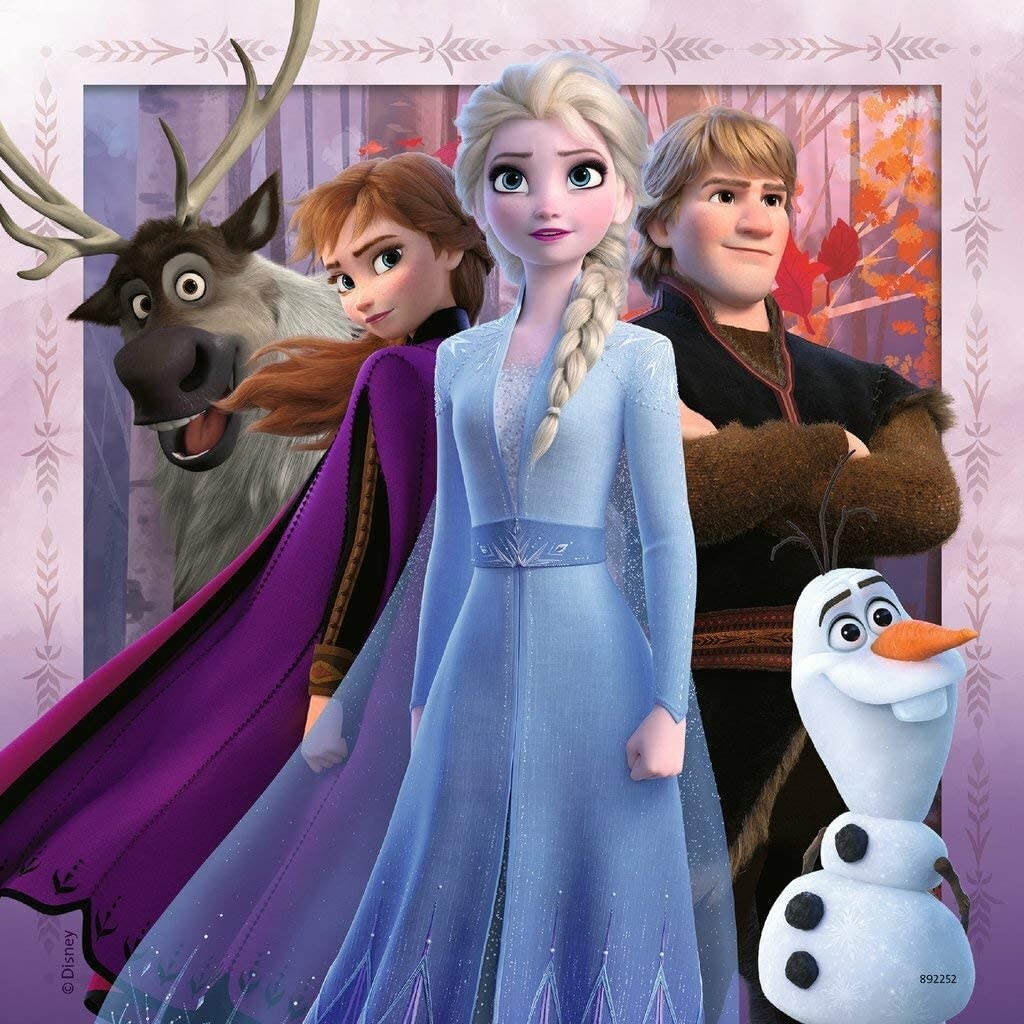 Ravensburger Ravensburger Puzzle 3x49pc Disney Frozen Journey Starts