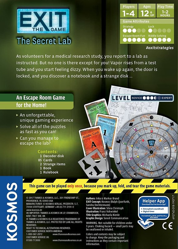 Exit Game: The Secret Lab (Level 3.5)