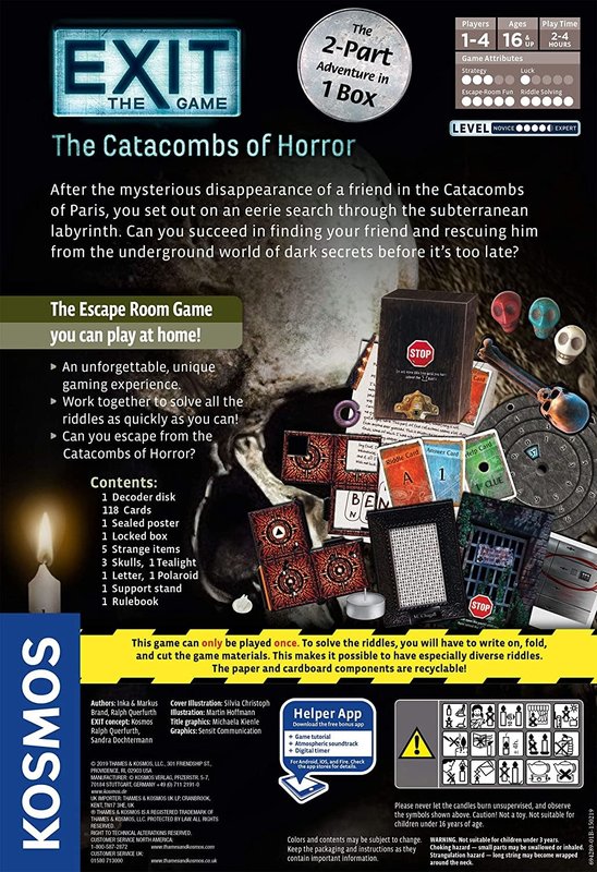 Exit Game: Catacombs of Horror (Level 4.5)