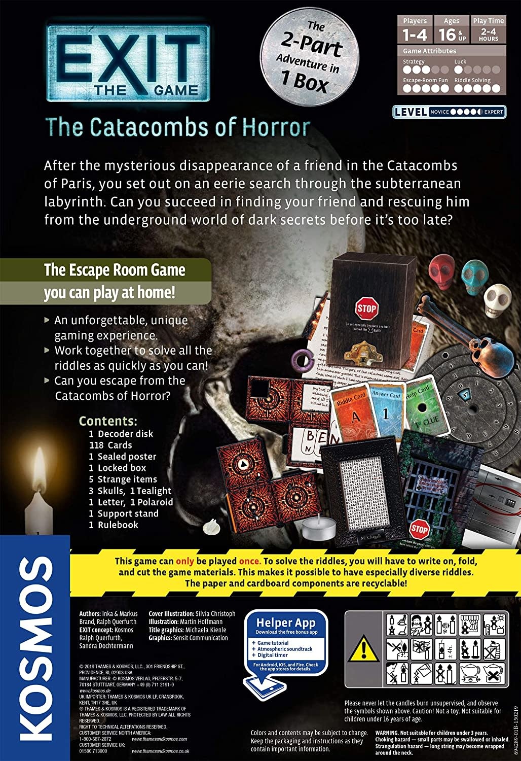 Exit Game: Catacombs of Horror (Level 4.5)