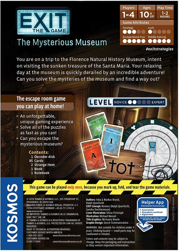 Exit Game: Mysterious Museum (Level 2)