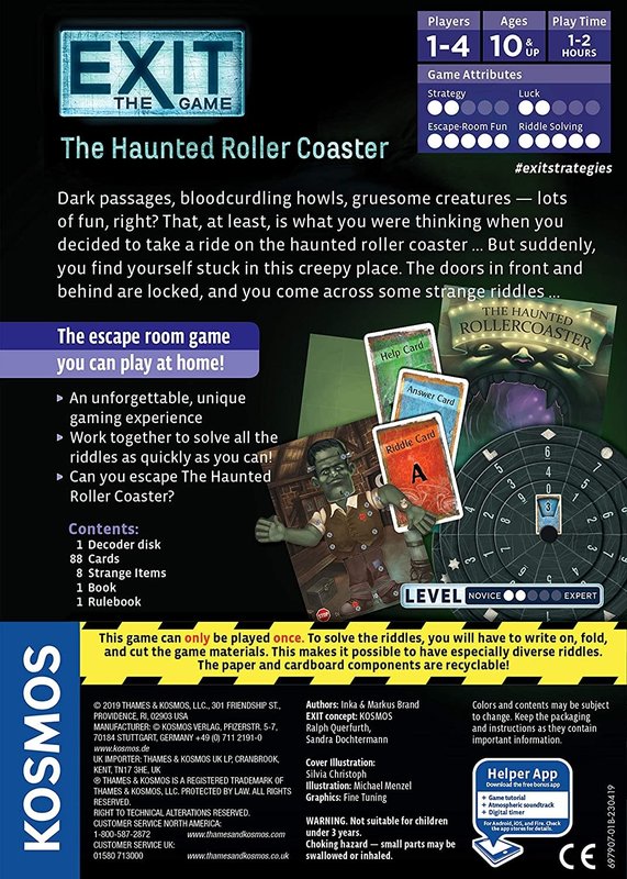 Exit Game: The Haunted Rollercoaster (Level 2)