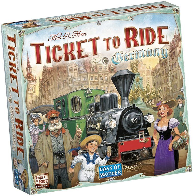Days of Wonder Ticket to Ride Game Germany