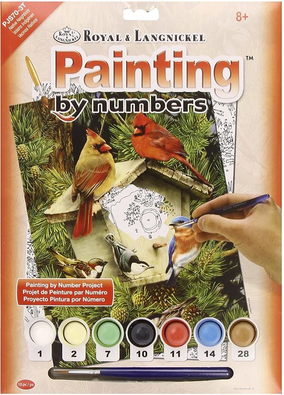 Paint by Numbers Native Neighbors