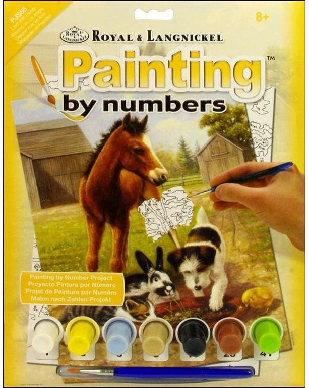 Paint By Numbers Lunchtime with Friends