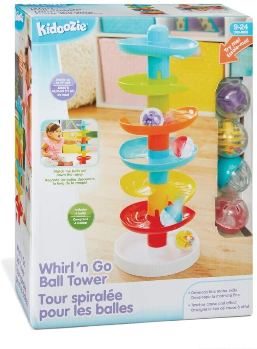 Kidoozie Kidoozie Baby Whirl 'n Go Ball Tower