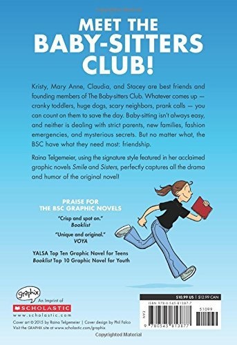 Scholastic The Baby-sitters Club Graphic Novel #1 Kristy's Great Idea