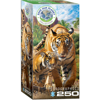Eurographics Eurographic Puzzle 250pc Tigers