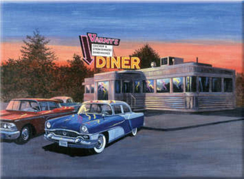 Paint by Numbers Large 50's Diner