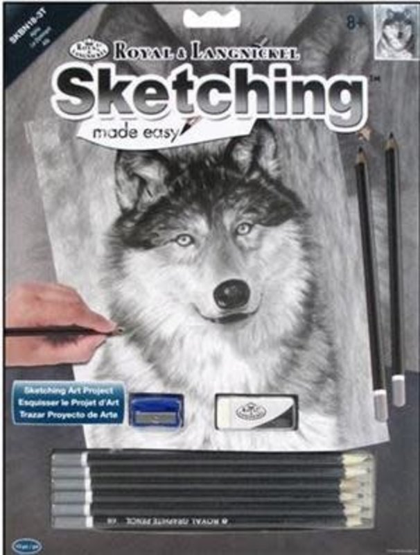 Sketching Made Easy Wolf Alpha