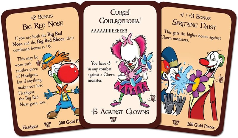 Munchkin Game Expansion Clowns
