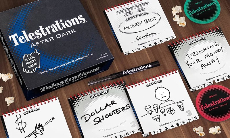 Telestrations After Dark Game