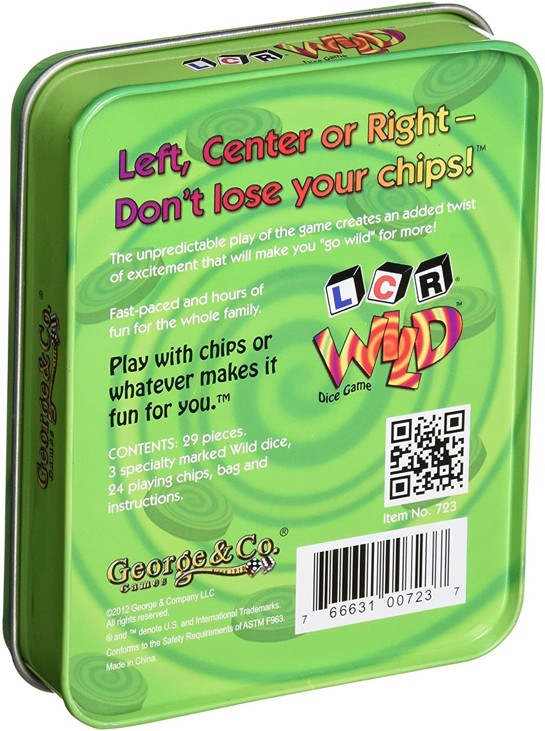 LCR Wild Single Game