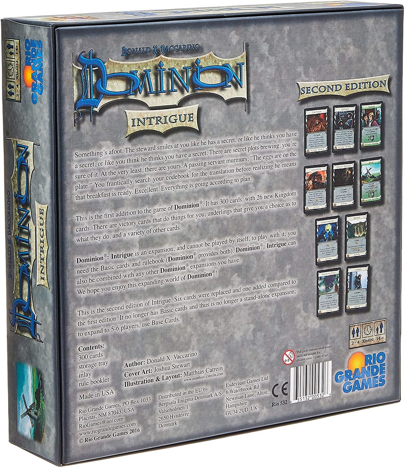 Dominion Game Expansion Intrigue 2nd Edition