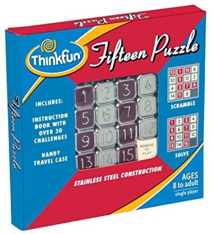 Thinkfun Thinkfun Fifteen Sliding Puzzle