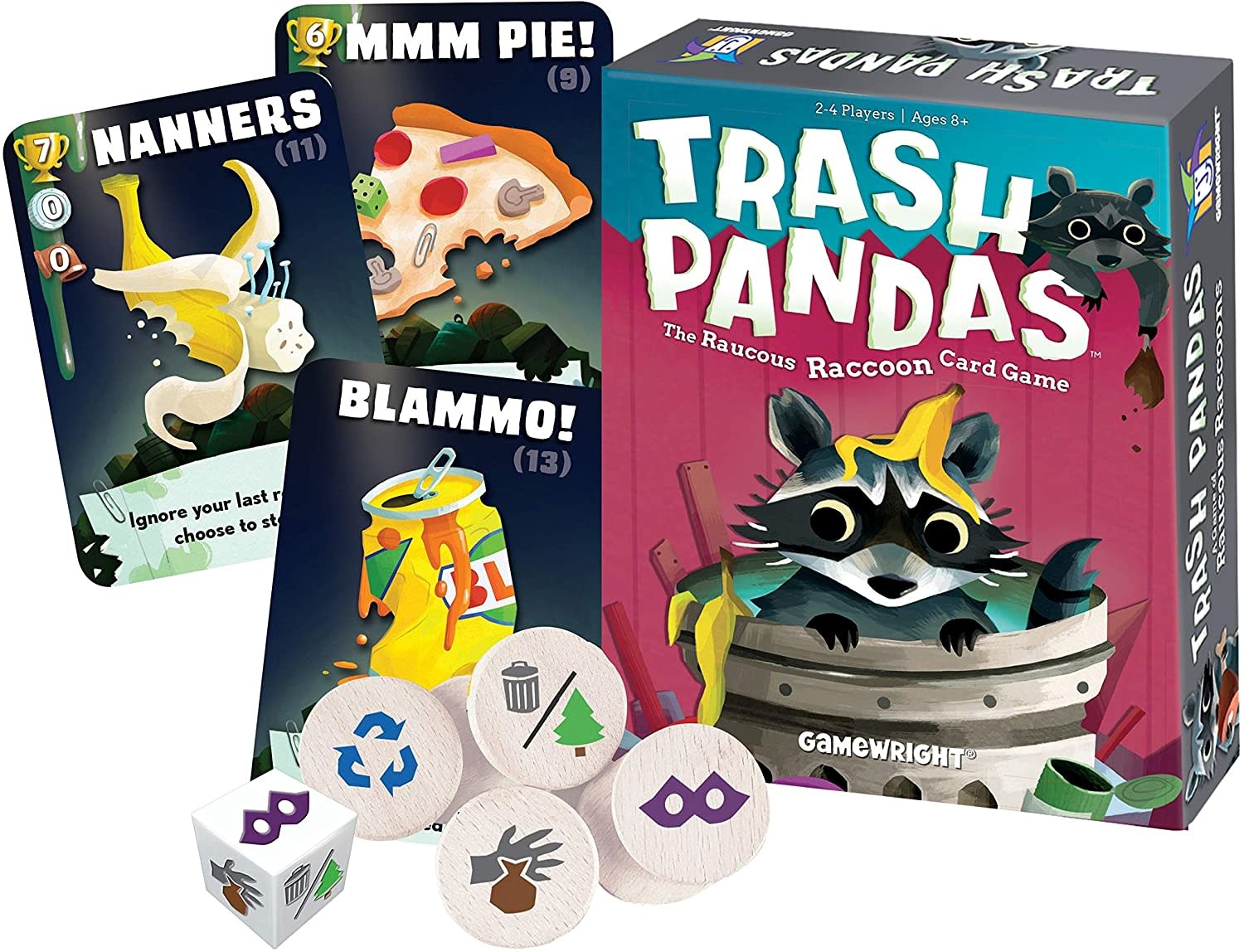 Gamewright Gamewright Game Trash Pandas