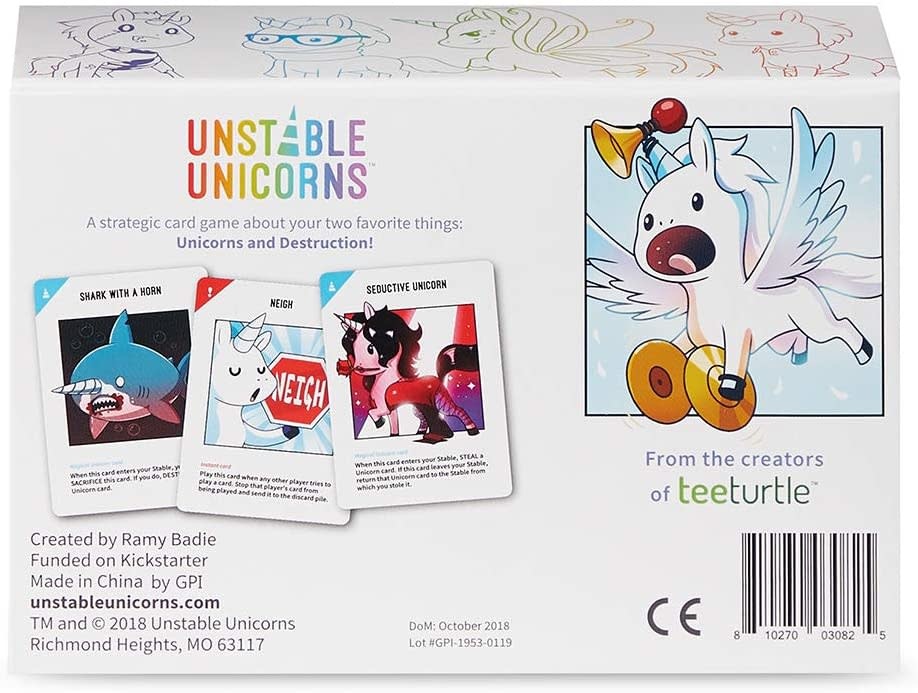 Unstable Unicorns Game