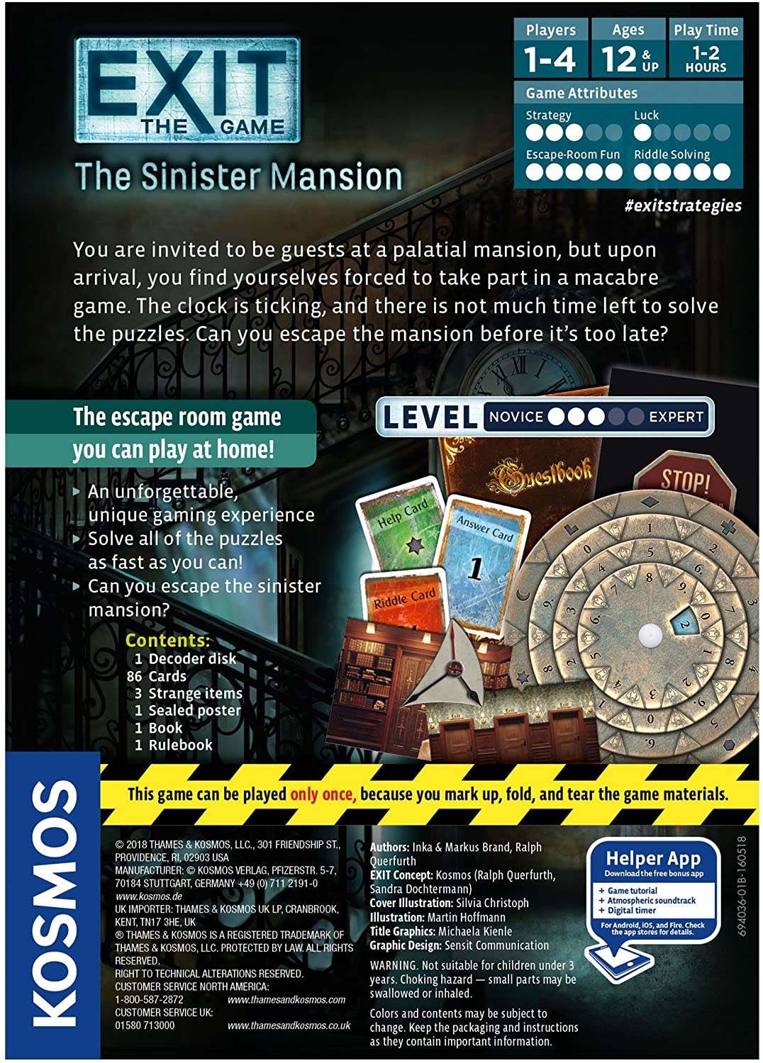 Exit Game: The Sinister Mansion