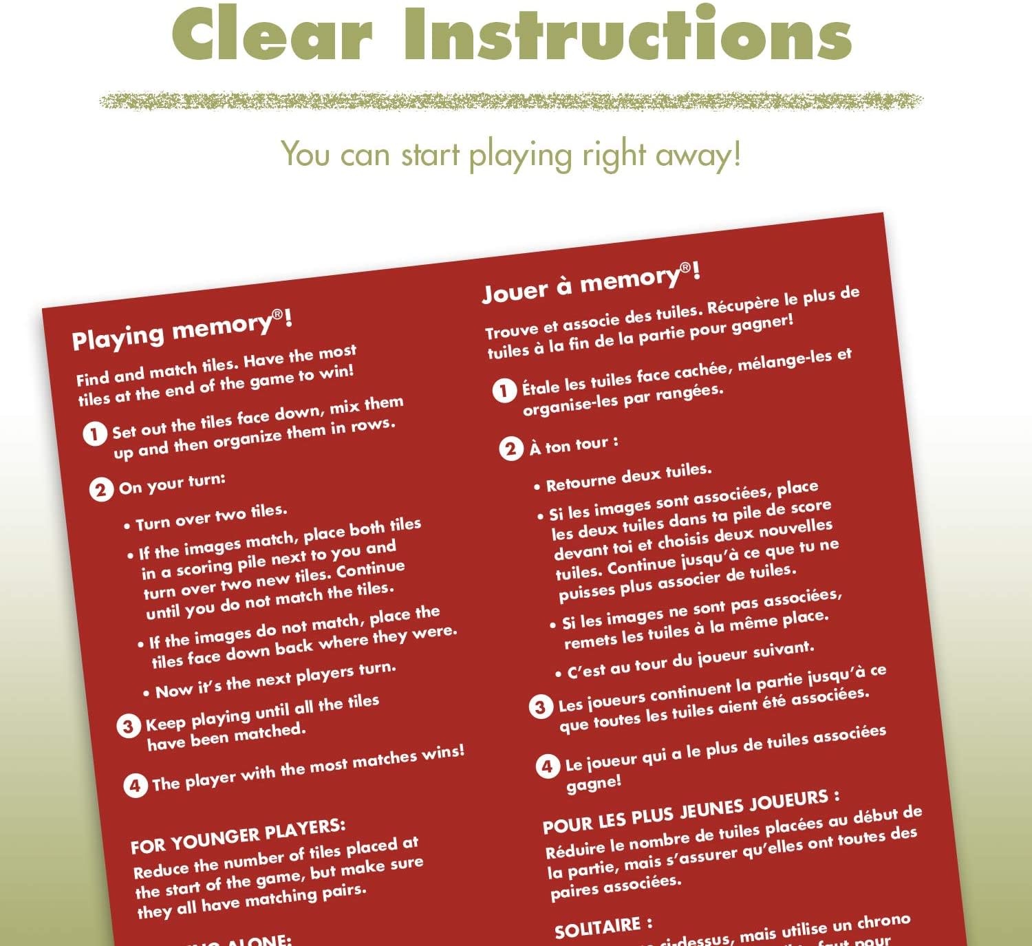 Ravensburger Ravensburger Memory Game Great Outdoors