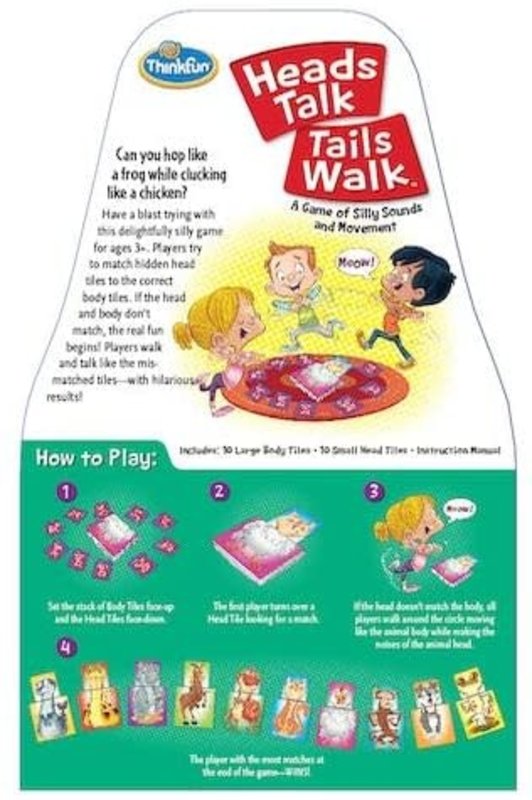 Thinkfun Thinkfun Game Heads Talk Tails Walk