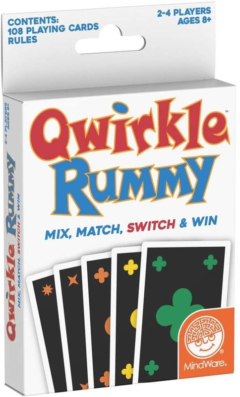 Mindware Qwirkle Rummy Card Game