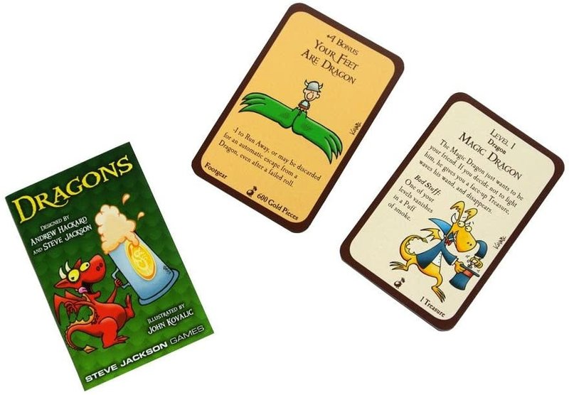 Munchkin Game Expansion Dragons