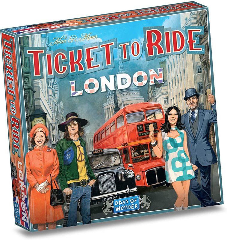 Days of Wonder Ticket to Ride Game: London