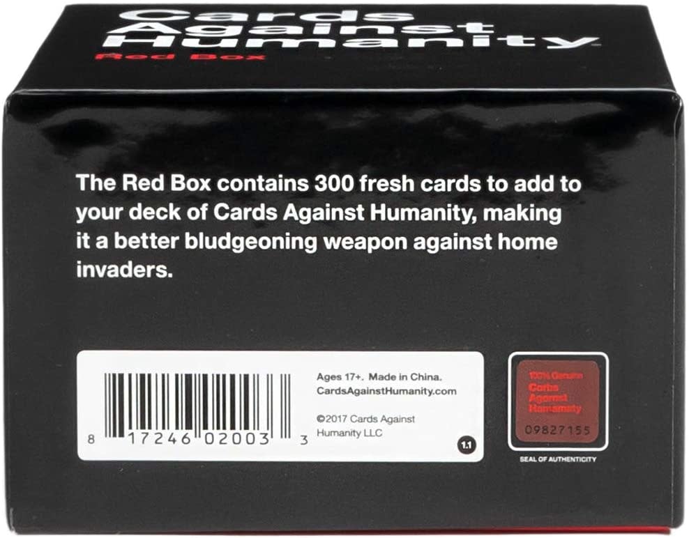 Cards Against Humanity Bigger Red Box