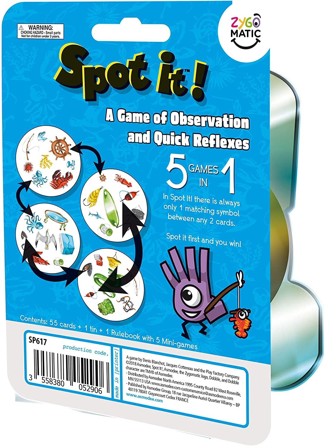 Asmodee Spot It! Game Fishing