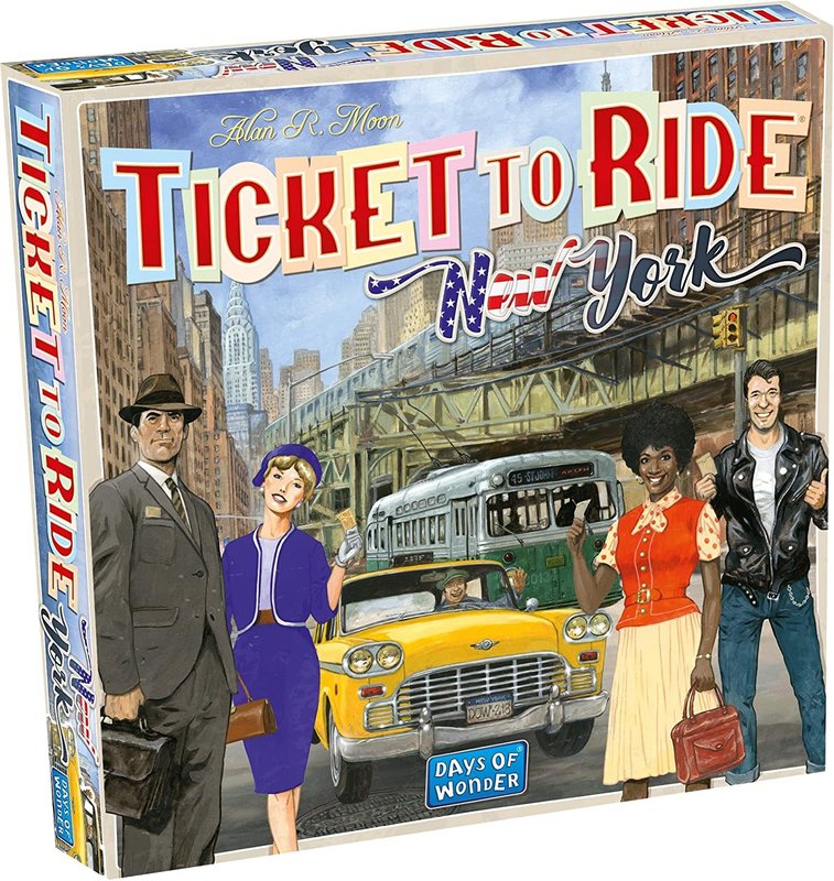 Days of Wonder Ticket to Ride Game: New York