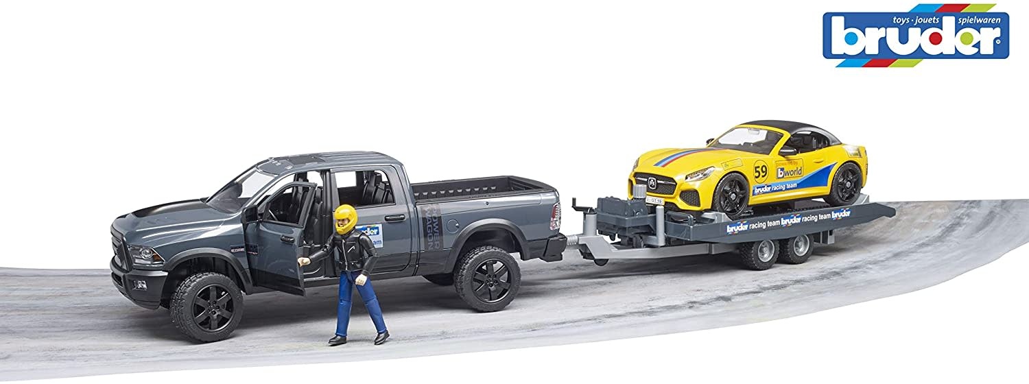 Bruder Bruder Dodge Ram with Roadster Racing Team