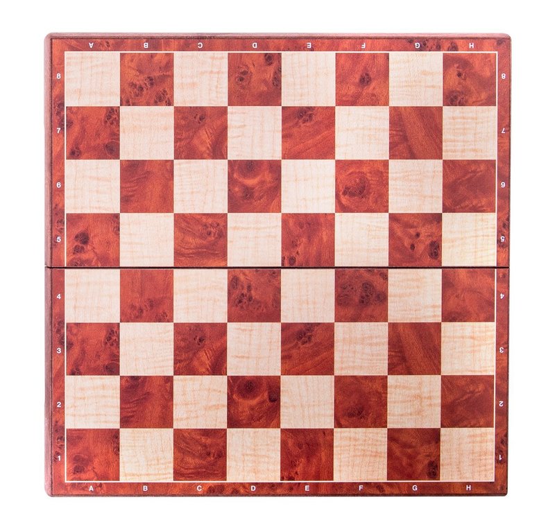 Rustik Game Magnetic Chess/Checkers  Peachwood