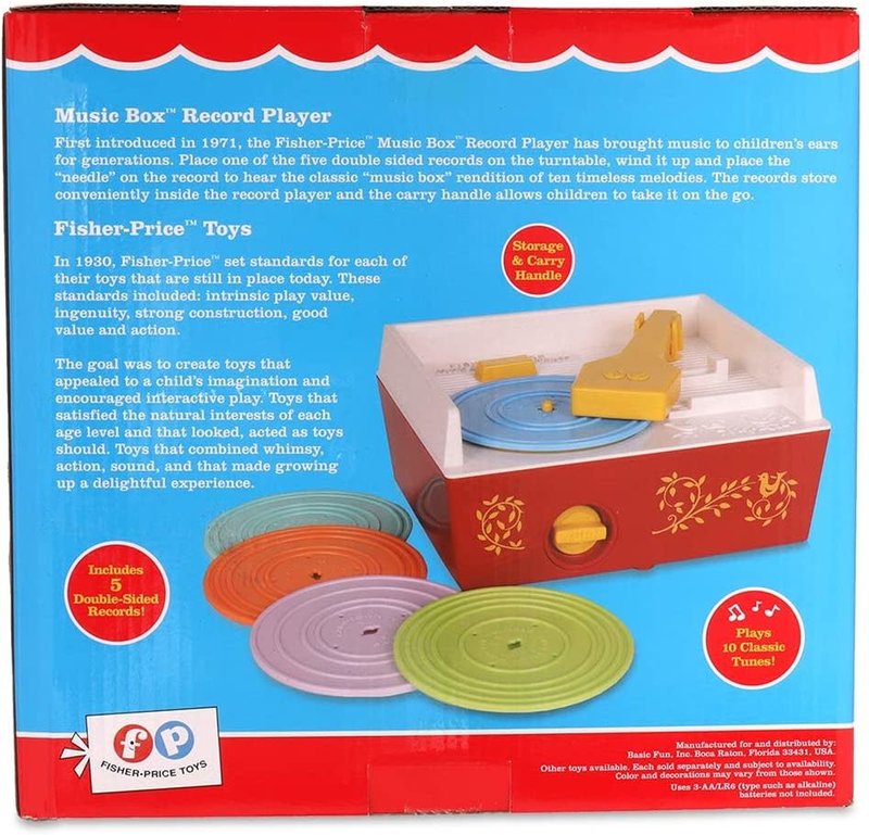 Fisher-Price Music Box Record Player