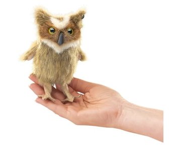 Folkmanis Puppet Mini Great Horned Owl