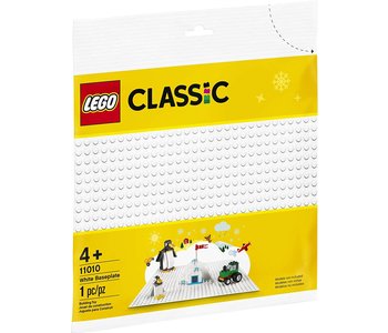 Lego Classic Baseplate White