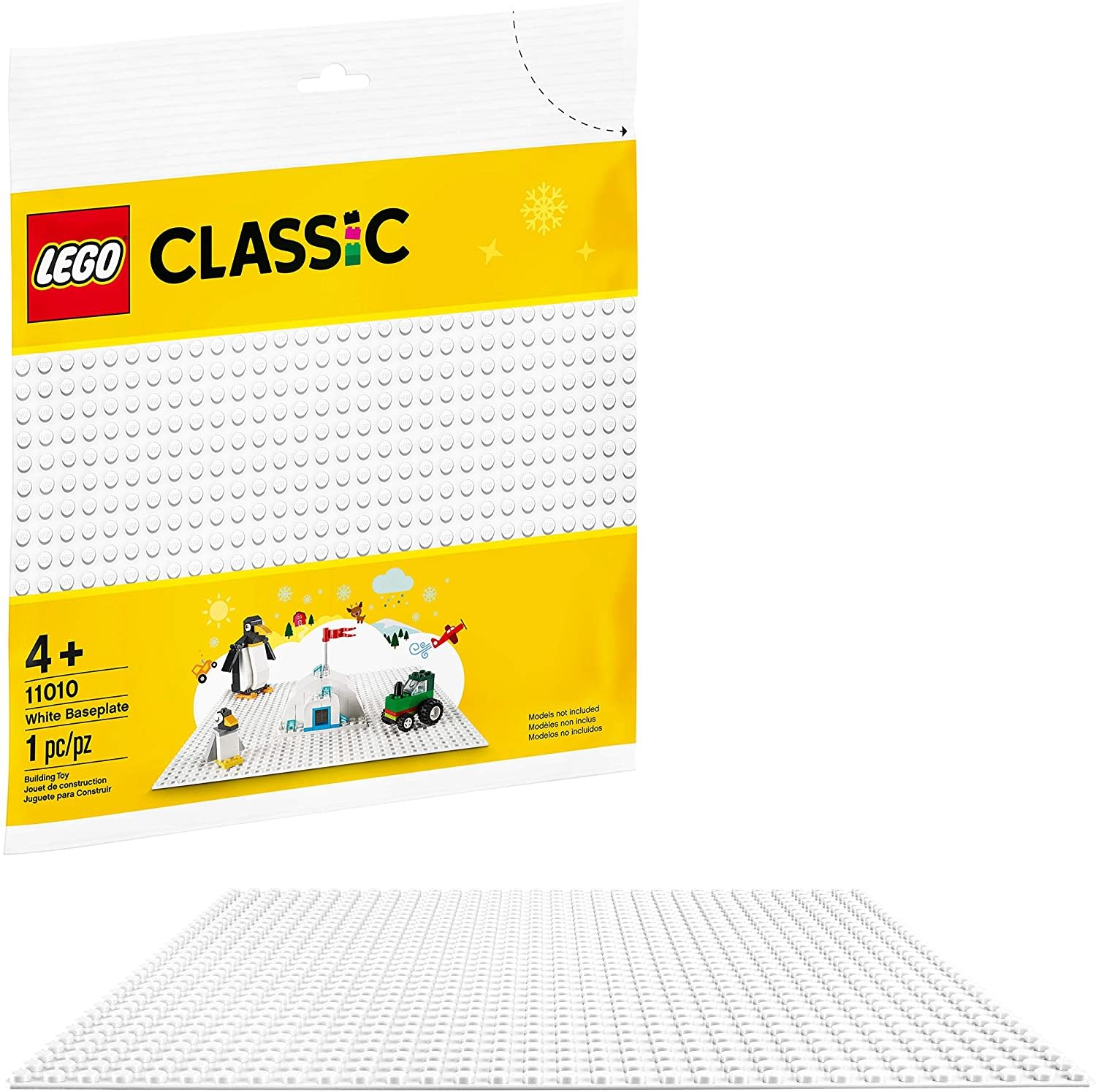 Lego Lego Classic Baseplate White