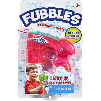 Little Kids Fubbles Bubbles Light-UP Bubble Blaster