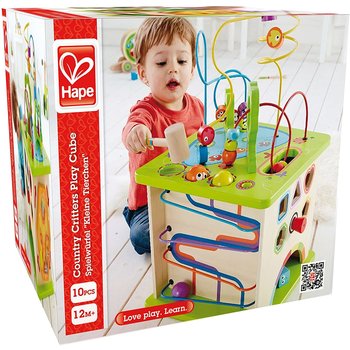 Hape Toys Hape Totally Amazing Country Critters Play Cube