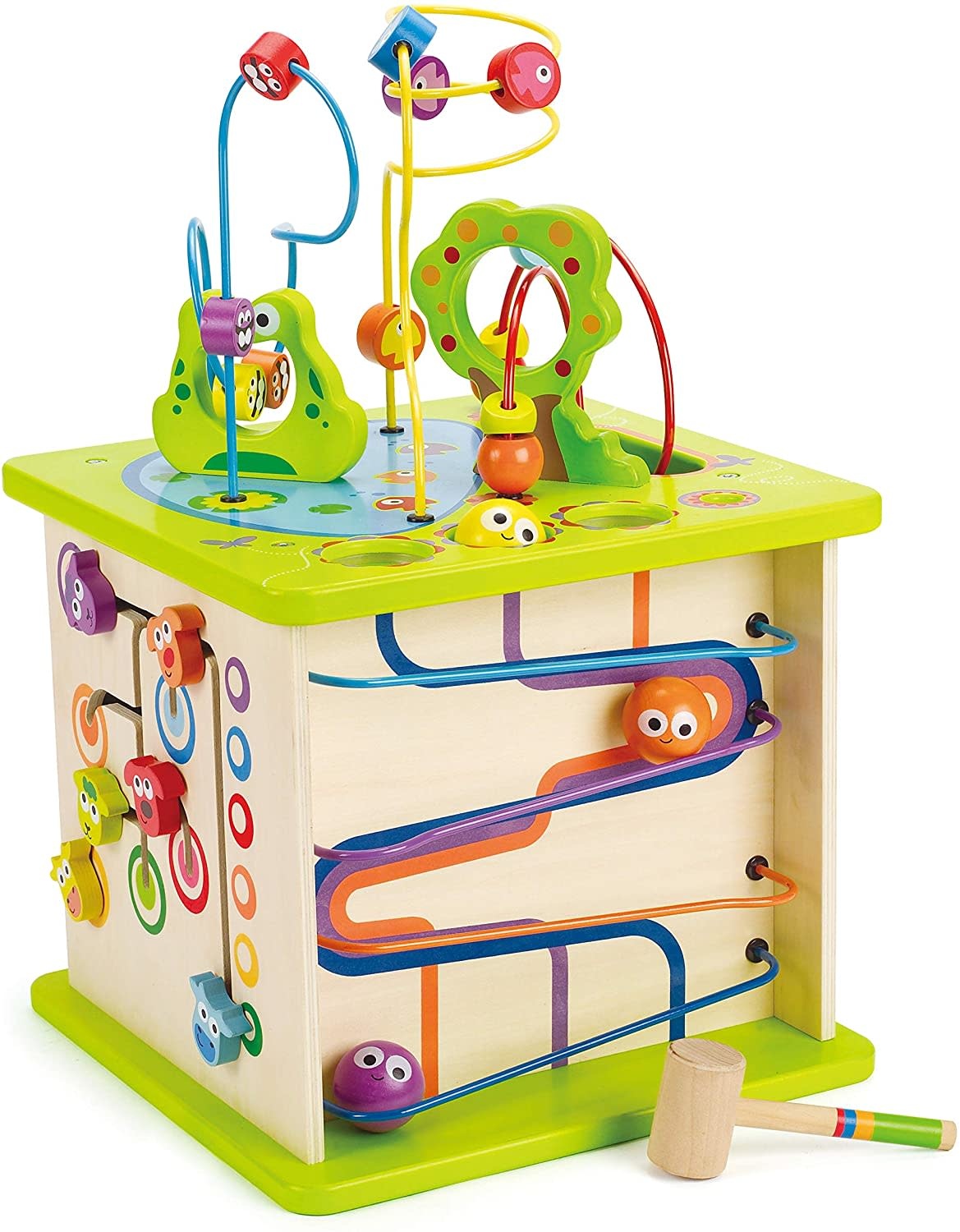 Hape Toys Hape Totally Amazing Country Critters Play Cube