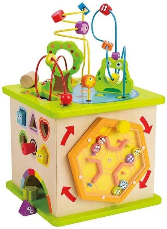 Hape Toys Hape Totally Amazing Country Critters Play Cube