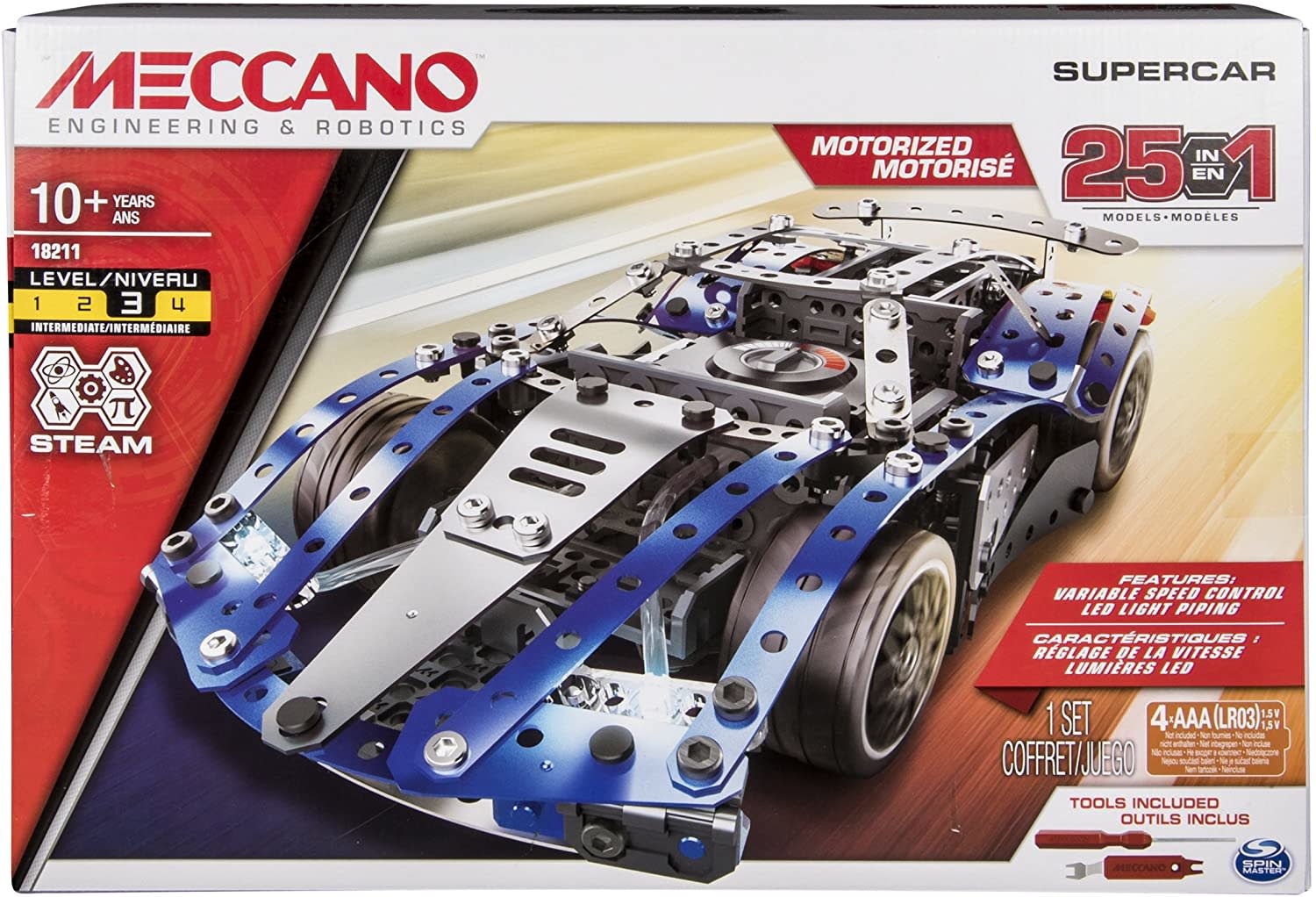 Meccano Meccano 25 Models Supercar