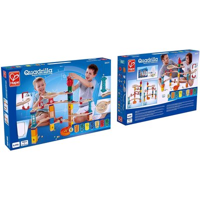 hape quadrilla cliffhanger marble run