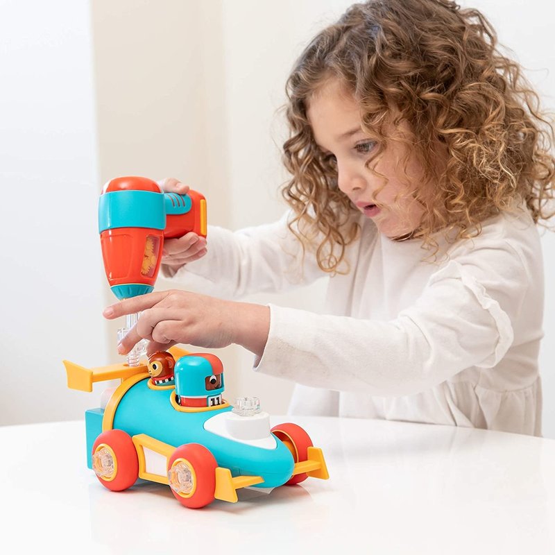 Educational Insights EI Design & Drill Bolt Buddies Race Car