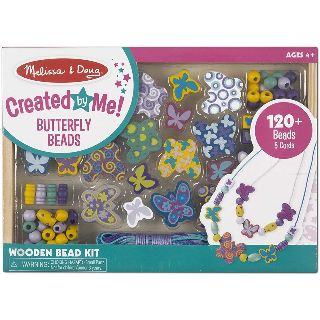 melissa and doug butterfly beads