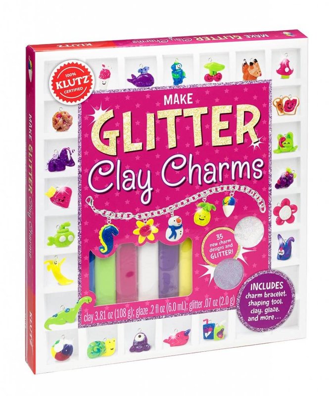 Klutz Klutz Book Glitter Clay Charms