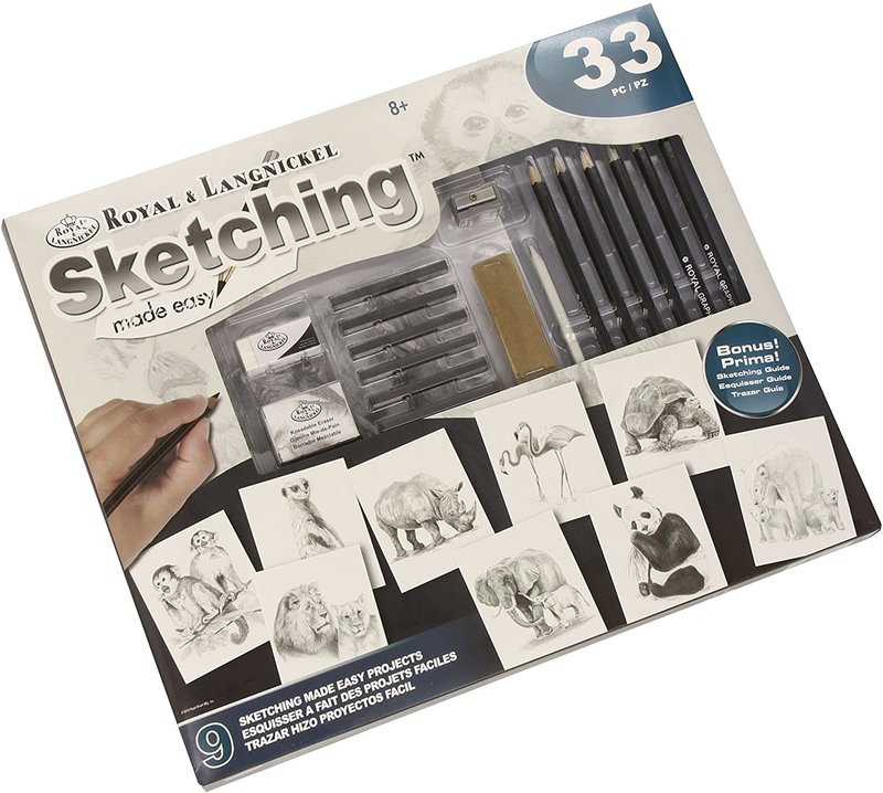 Sketching Made Easy Art Activity Set