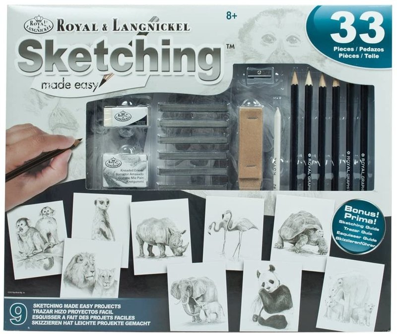 Sketching Made Easy Art Activity Set