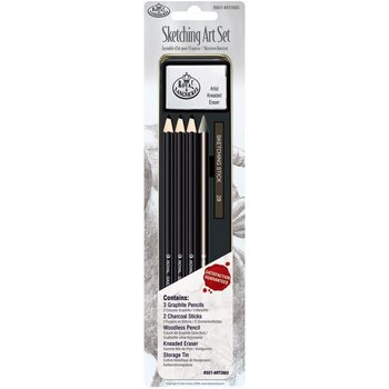 Royal & Langnickel Mini Tin Sketching Pencils